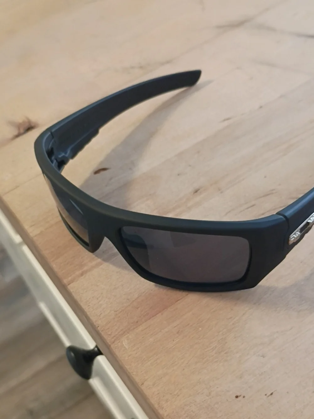 Matte Black Polarized Sport Sunglasses